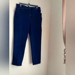 Gloria Vanderbilt Jeans Women 12 Blue Classic Academia Casual Denim Versatile